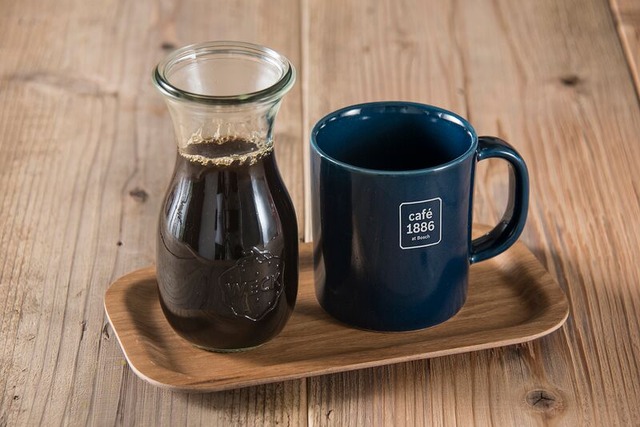 銀座のコーヒー・ロースター「トリバコーヒー」が、今回のショップのためにオリジナルブレンドを開発した。