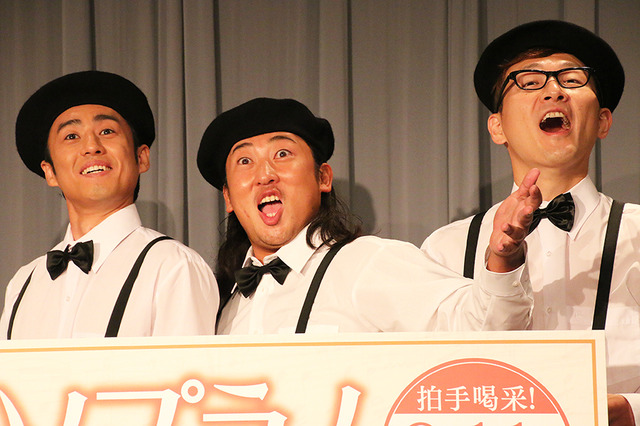 山本博、秋山竜次、馬場裕之／『ボーイ・ソプラノ ただひとつの歌声』公開直前トークイベント