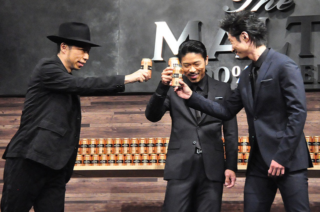 USA、松本利夫、MAKIDAI／「ザ・モルツ」新CM発表会