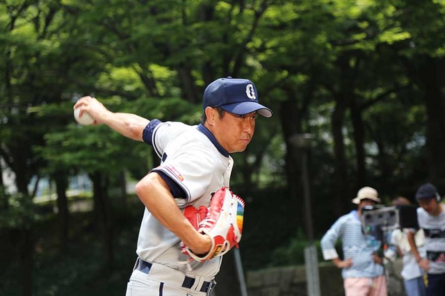 宮本和知投手「ドラマ24 初森ベマース」-(C) 「初森ベマーズ」製作委員会