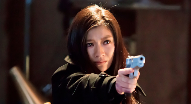 『アンフェア the end』ポスター - (C) 2015 関西テレビ放送／フジテレビジョン／ジャパン・ミュージックエンターテインメント／東宝／共同テレビジョン