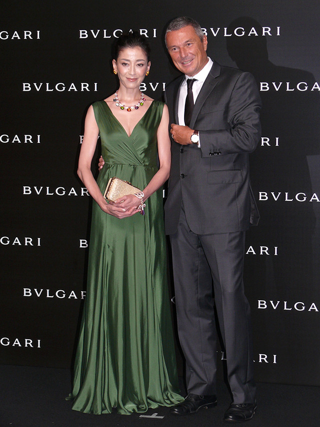 宮沢りえ／「アート オブ ブルガリ 130年にわたるイタリアの美の至宝」ガラ・パーティ