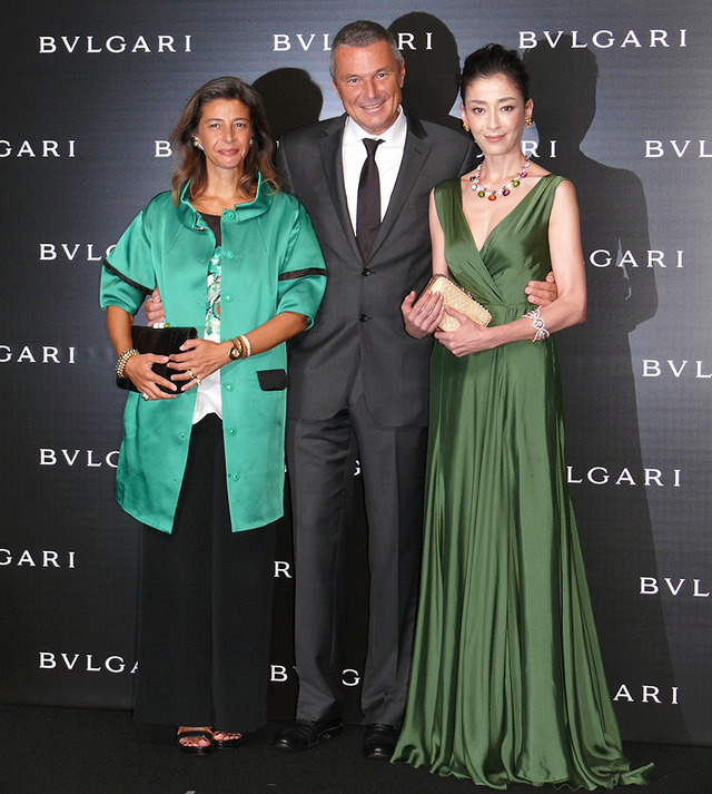 宮沢りえ／「アート オブ ブルガリ 130年にわたるイタリアの美の至宝」ガラ・パーティ