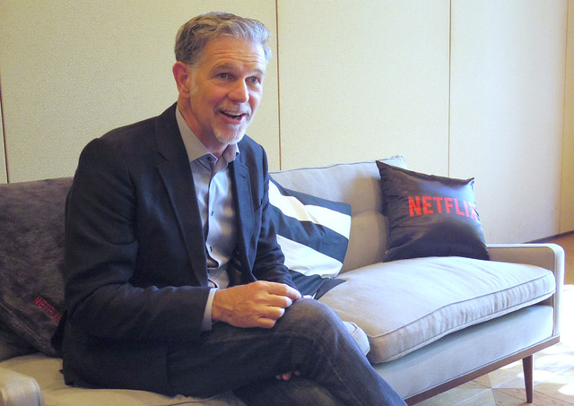 「Netflix」リード・ヘイスティングス氏 （ファウンダーおよびCEO最高経営責任者）／photo：Ryo Uchida