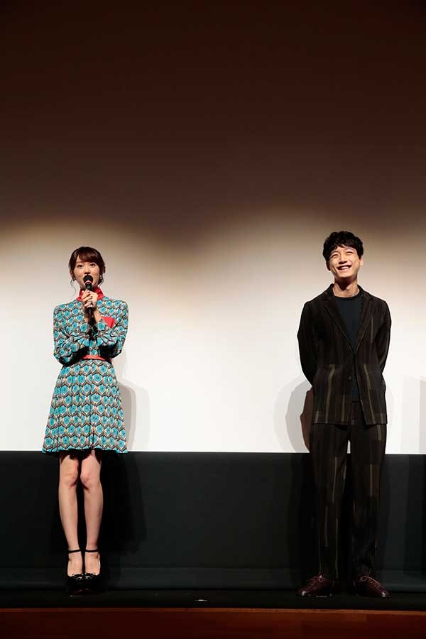 桐谷美玲＆坂口健太郎／『ヒロイン失格』名古屋舞台挨拶