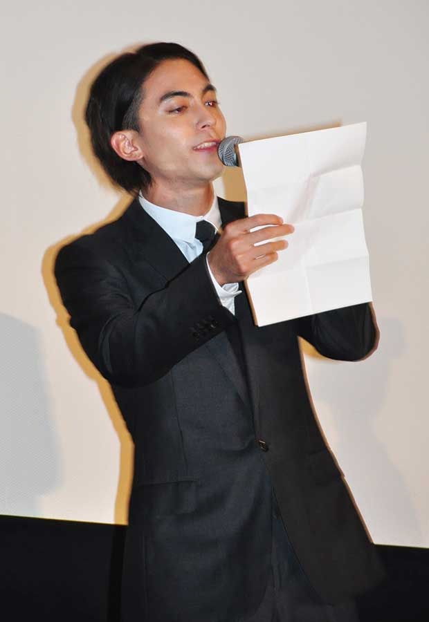 永瀬匡／『天空の蜂』初日舞台挨拶