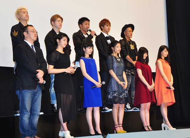『ガールズ・ステップ』初日舞台挨拶