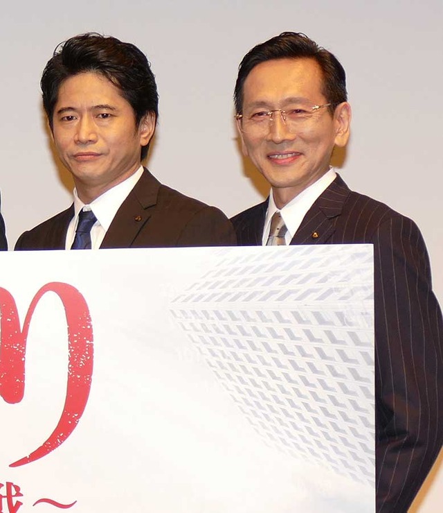 原聖人＆矢島健一／「連続ドラマW　しんがり～山一證券　最後の聖戦～」完成披露試写会