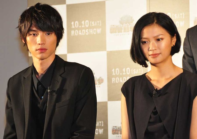 福士蒼汰＆榮倉奈々／『図書館戦争 THE LAST MISSION』完成披露試写会