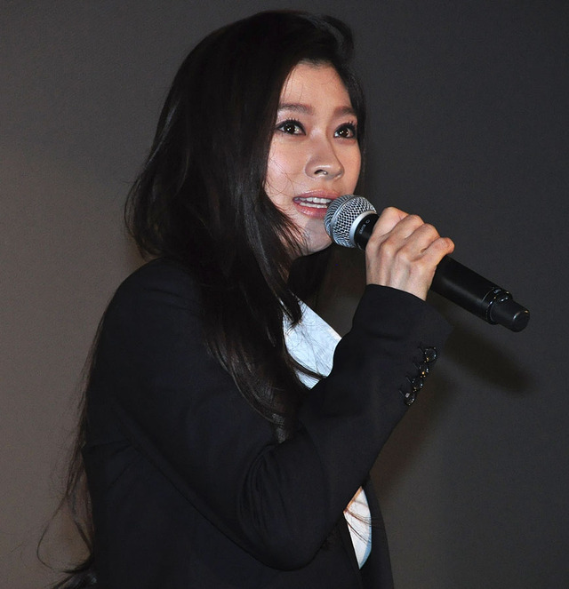 篠原涼子／『アンフェア the end』ヒット御礼舞台挨拶