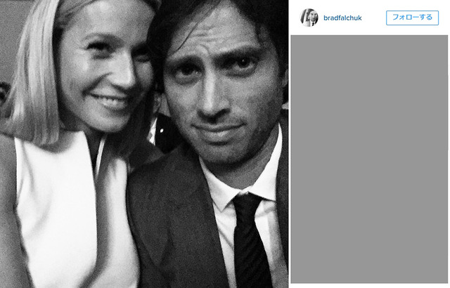 ブラッド・ファルチャックのインスタグラムより