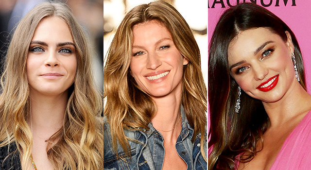 ジゼル・ブンチェン＆カーラ・デルヴィーニュ＆ミランダ・カー-(C)Getty Images