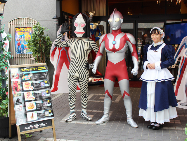「ウルトラマンカフェ」の店舗入り口