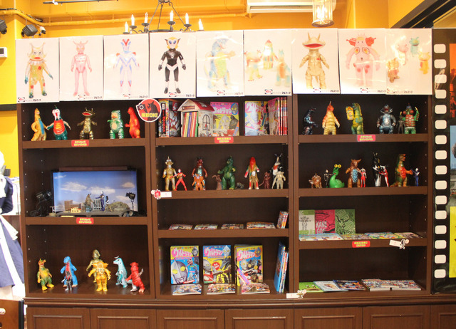 「ウルトラマンカフェ」の店舗内