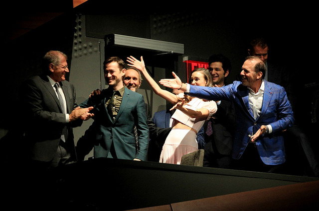 仲良しなキャストたち／N.Yプレミア