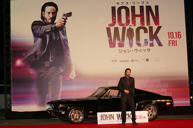 キアヌ・リーブス／『ジョン・ウィック』ジャパンプレミア
