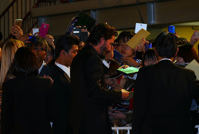 キアヌ・リーブス／『ジョン・ウィック』ジャパンプレミア