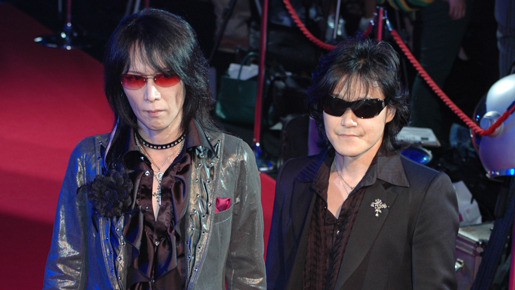 X-JAPANのTOSHIとHEATHも