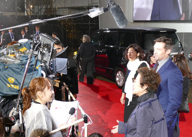 ヒュー・ジャックマン／『ＰＡＮ ～ネバーランド、夢のはじまり～』ジャパンプレミア