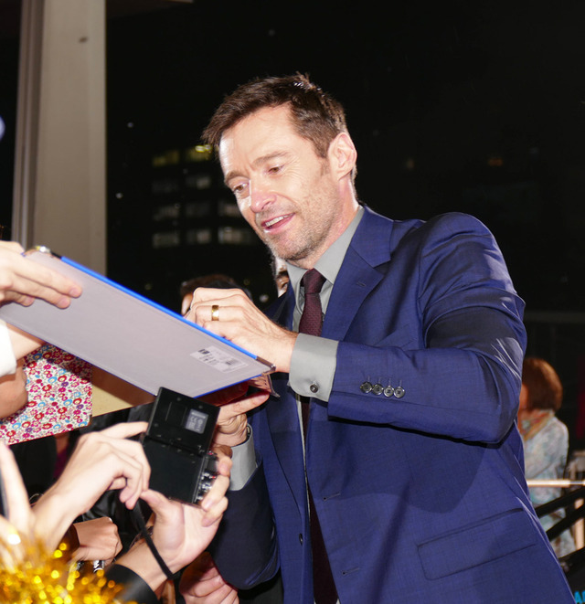 ヒュー・ジャックマン／『ＰＡＮ ～ネバーランド、夢のはじまり～』ジャパンプレミア