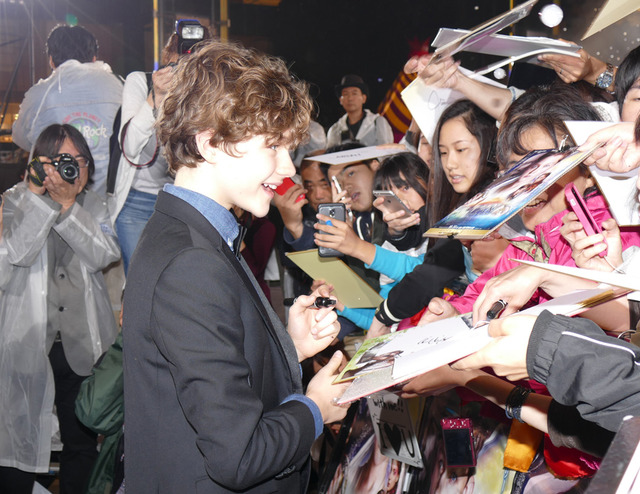 リーヴァイ・ミラー／『ＰＡＮ ～ネバーランド、夢のはじまり～』ジャパンプレミア