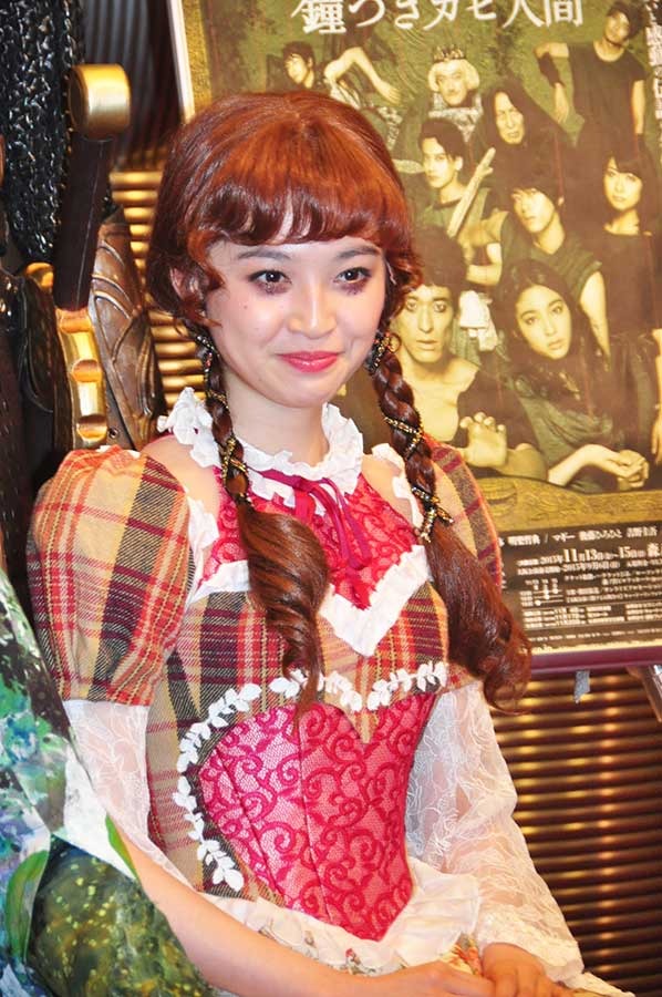 上西星来／舞台「ダブリンの鐘つきカビ人間」公開ゲネプロ