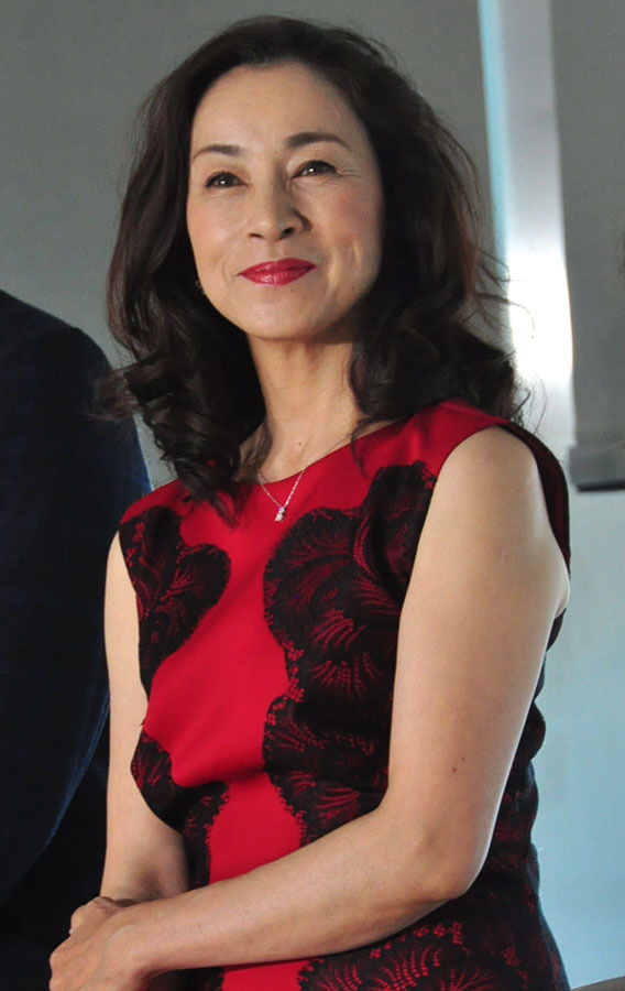 原田美枝子／「結婚式の前日に」発表会見