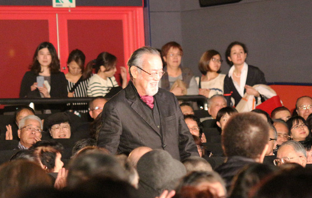 仲代達也／「果し合い」完成披露試写会