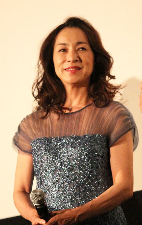 原田美枝子／「果し合い」完成披露試写会