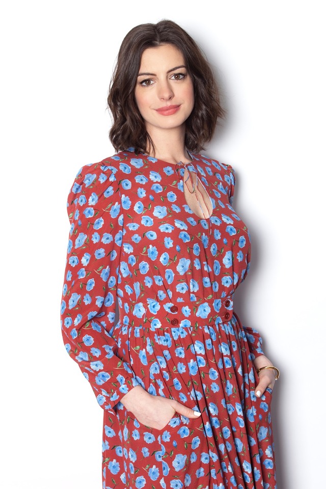 アン・ハサウェイ／『マイ・インターン』(C) Photos by Mayumi Nashida