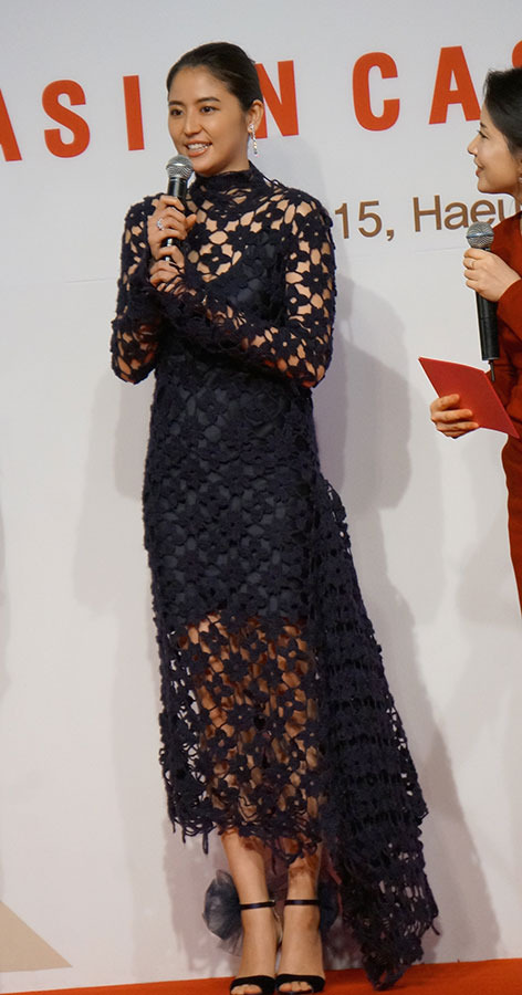 長澤まさみ／第20回釜山国際映画祭