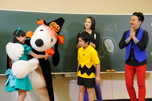 鈴木福、芦田愛菜、「ピスタチオ」／『I LOVE スヌーピー THE PEANUTS MOVIE』公開アフレコ