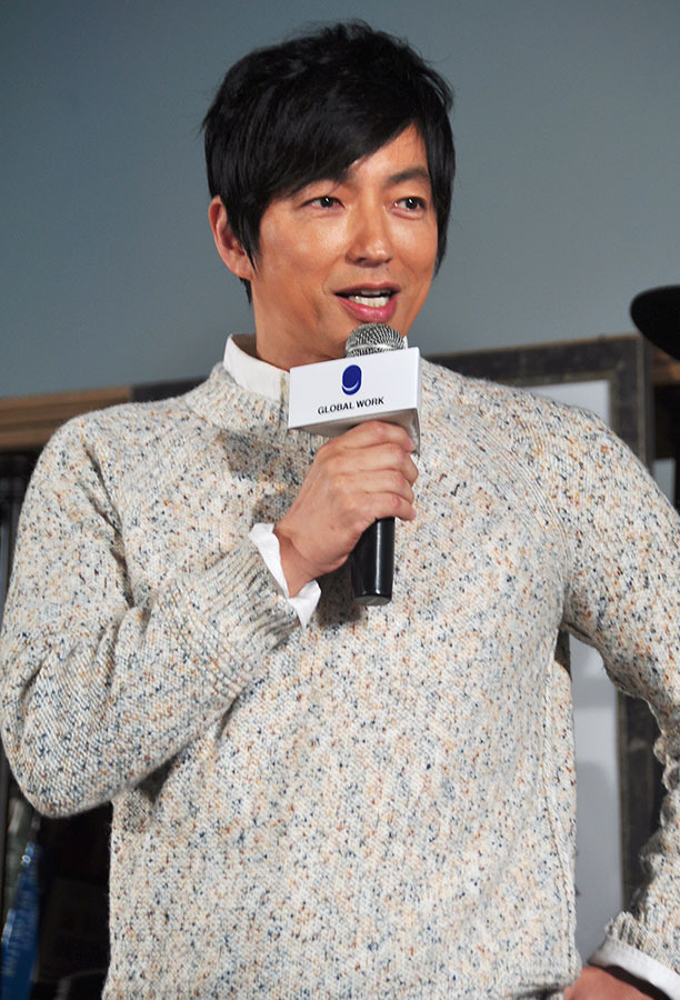 大沢たかお／「グローバルワーク」秋冬コレクション