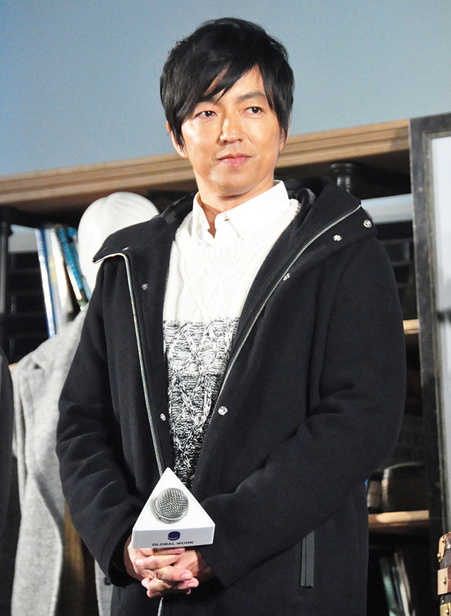 大沢たかお／「グローバルワーク」秋冬コレクション