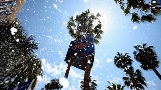 初夏のカンヌにまさかの雪が降り注ぐ！