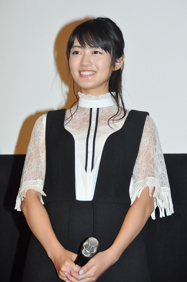 水谷果穂／『先輩と彼女』初日舞台挨拶