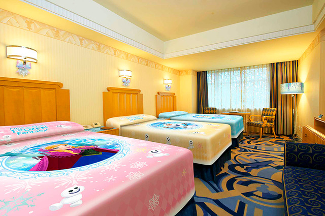 “アナとエルサのフローズンファンタジー”スペシャルルームのイメージ（トリプル）