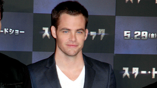 先日『スター・トレック』のプロモーションで来日したクリス・パイン