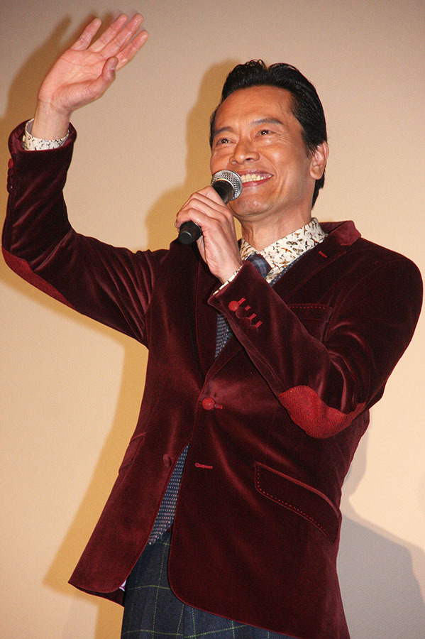 遠藤憲一／『ギャラクシー街道』初日舞台挨拶