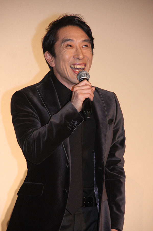 段田安則／『ギャラクシー街道』初日舞台挨拶