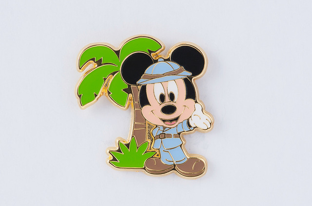ミッキーのオリジナルピン／「ジャングルカーニバル」