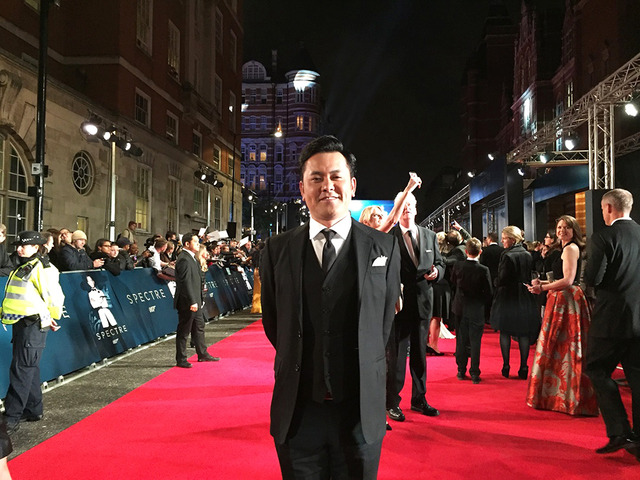 「くりぃむしちゅー」有田哲平／『007 スペクター』英国ロイヤルプレミア