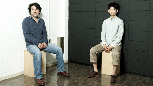 互いについて「理想の息子」（役所さん）と「何が何でも出たい監督」（瑛太さん）　photo：HIRAROCK