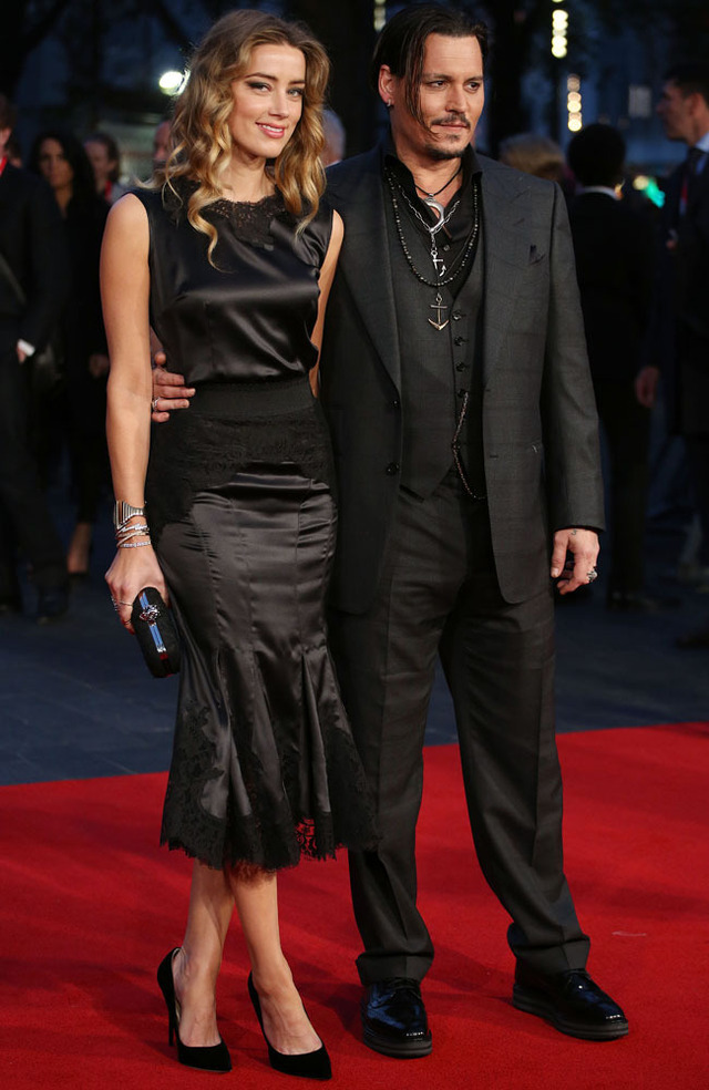 ジョニー・デップ＆アンバー・ハード夫妻