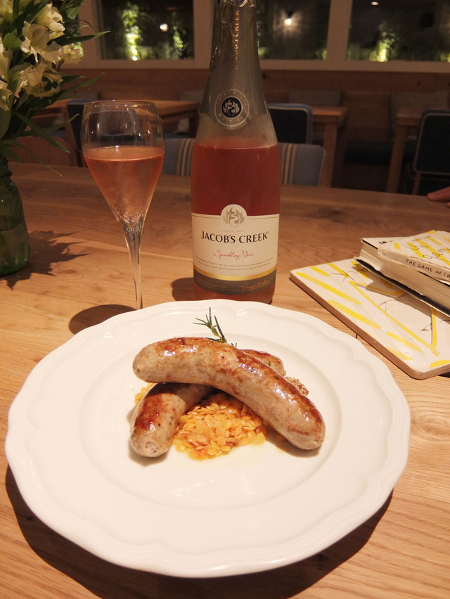 新鮮でクリーミー、繊細なイチゴが香る「ジェイコブス クリーク スパークリング ロゼ」。