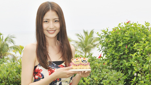 美ら島沖縄大使に任命された長澤まさみ