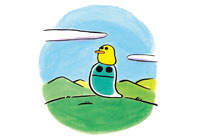 「いけちゃんとぼく」　-(C) 西原理恵子、角川書店