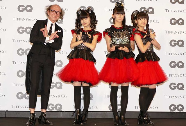 BABYMETAL／「GQ Men of the Year 2015」授賞式