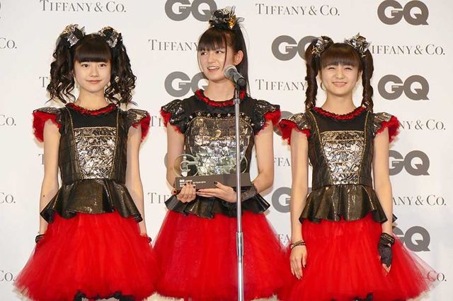 BABYMETAL／「GQ Men of the Year 2015」授賞式