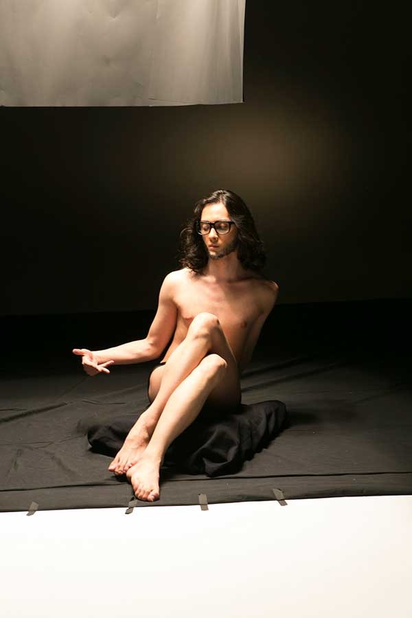 栗原類『サンローラン』インスパイアポスター（メイキング）